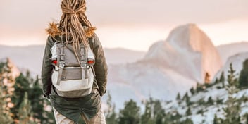 hiking in idaho thinking about support