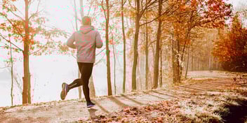 going on a run in iowa