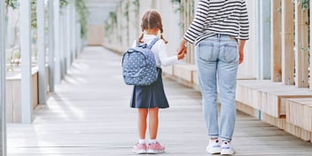 Woman walks into school with daughter after custody swap