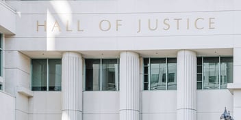 outside view of a courthouse hall of justice