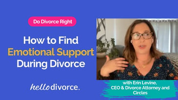 Thumbnail - find emotional support during divorce